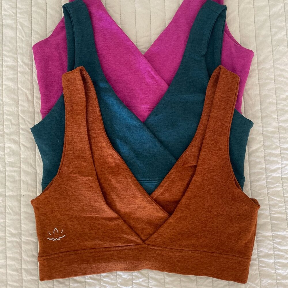 Beyond Yoga - Set of 3 Bras - S